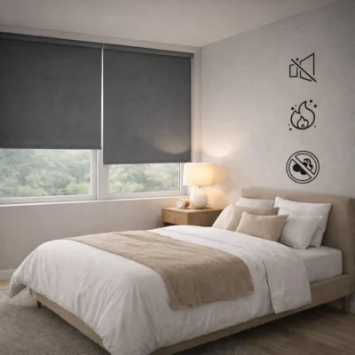 Cortina Roller Black Out PVC